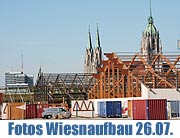 26.07.2007 Fotos Wiesnaufbau (Foto: Martin Schmitz)